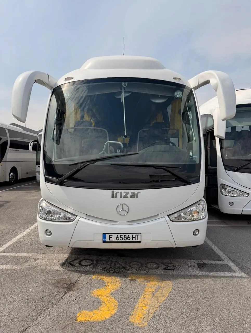 Mercedes-Benz Irizar, front view