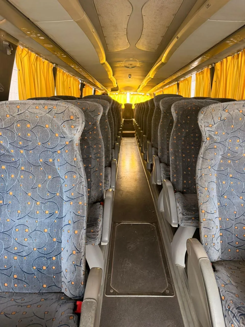 Mercedes-Benz Irizar, passenger cabin, 55 seats